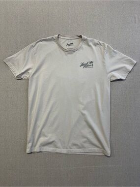 Local Motion Hawaii Graphic T Shirt Men’s Large Beige Surf Skate Tee
